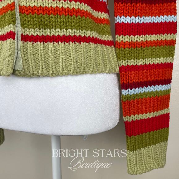 Rare Stripe Cardigan ASO Willow Rosenberg Buffy The Vampire Slayer Multicolor - Picture 10 of 16